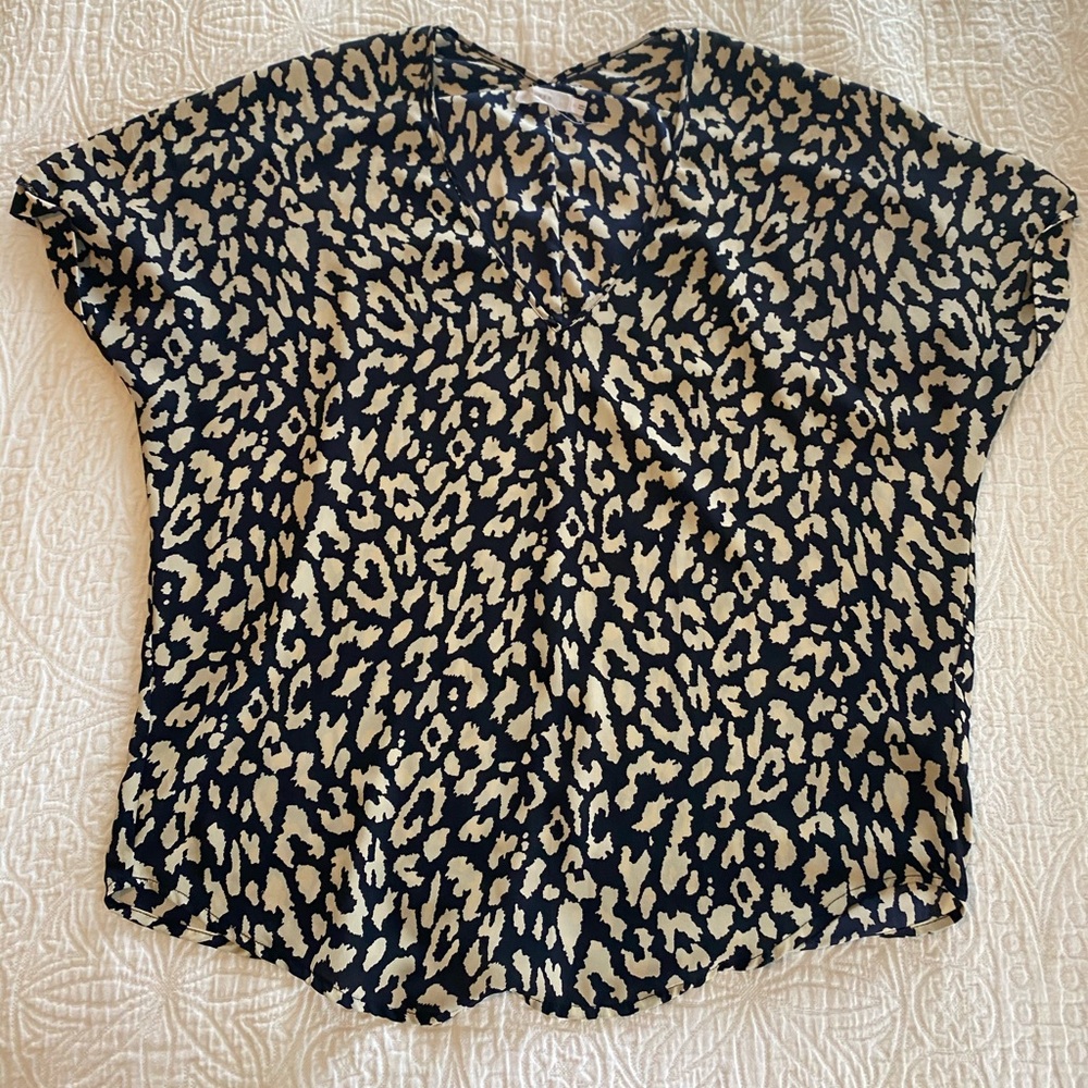 Size Medium Animal Print Blouse